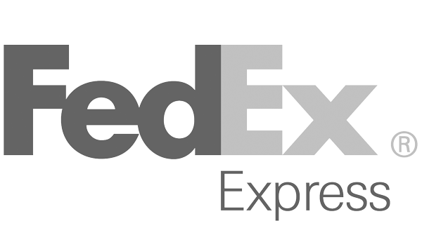 Fedex federal express service provider logo